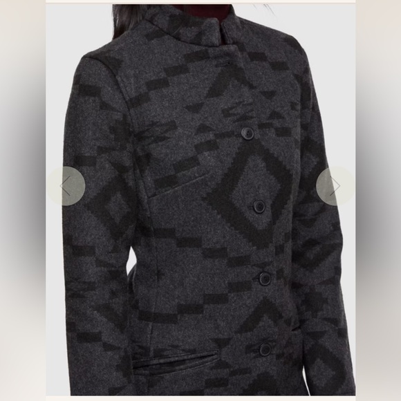 Overland Willow Southwest Wool-Blend Coat brand new - Picture 4 of 15